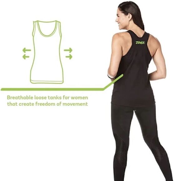 ZUMBA Rythms Salsa All Stars Tank Top nwt available in Medium and Large - Picture 8 of 8
